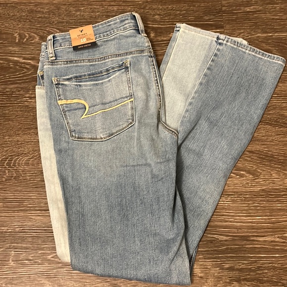 American Eagle Outfitters Jeans Brand New Nwt American Eagle Patch Super Stretch Skinny